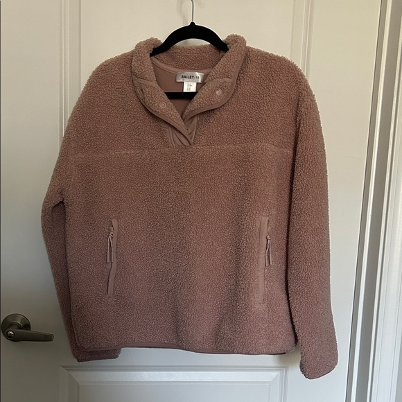 Sherpa teddy pullover jacket - Picture 1 of 4